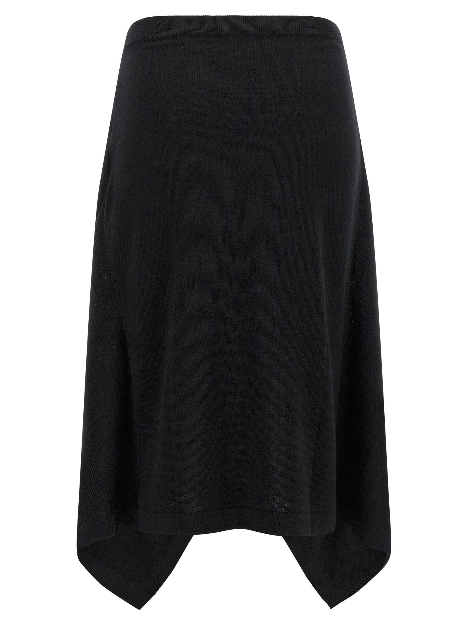 Lemaire Button Asymmetrical Skirt – 51% wool, 49% acrylic - view 2