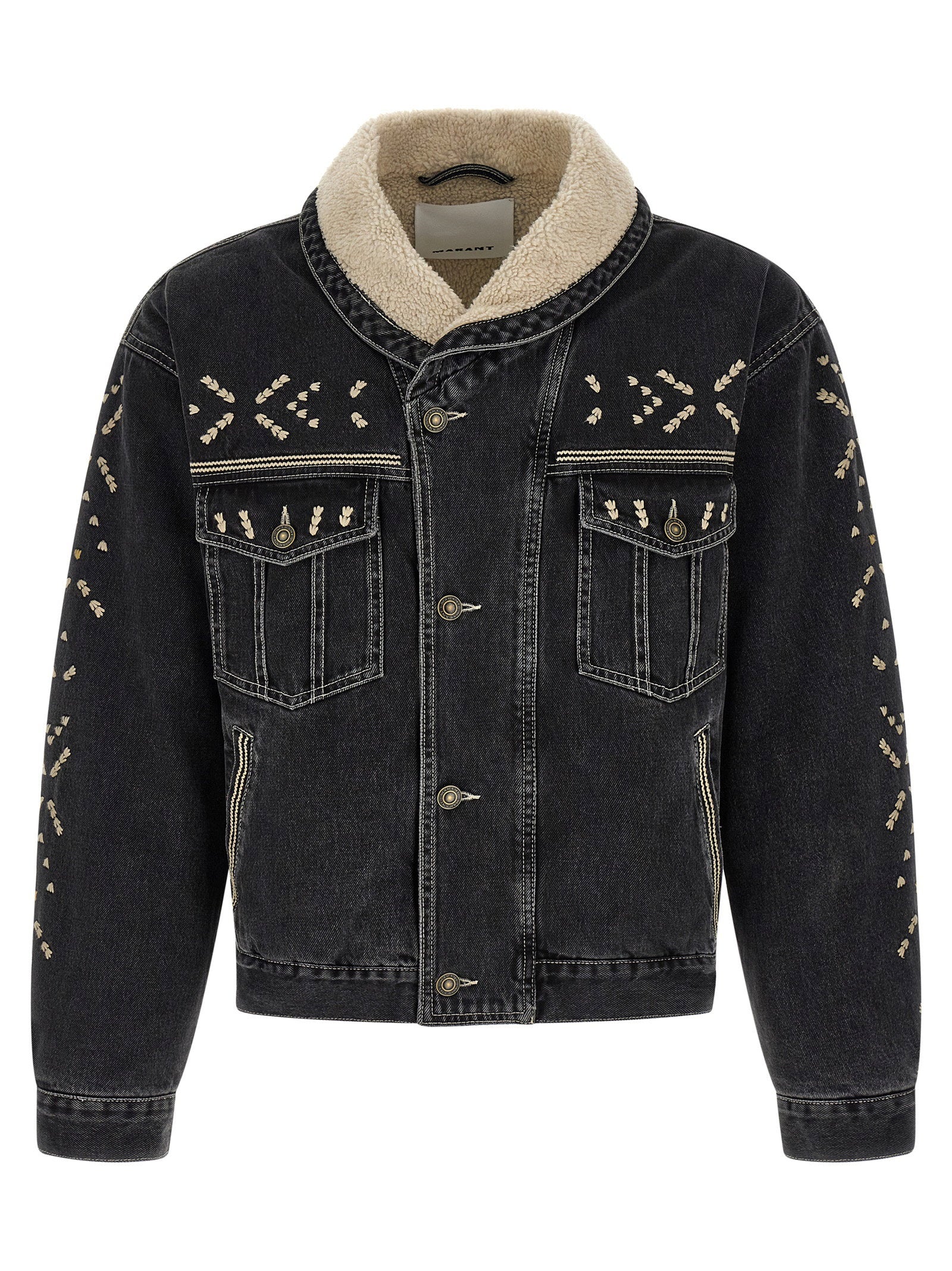 Marant Jackson-gb Denim Jacket – 100% cotton