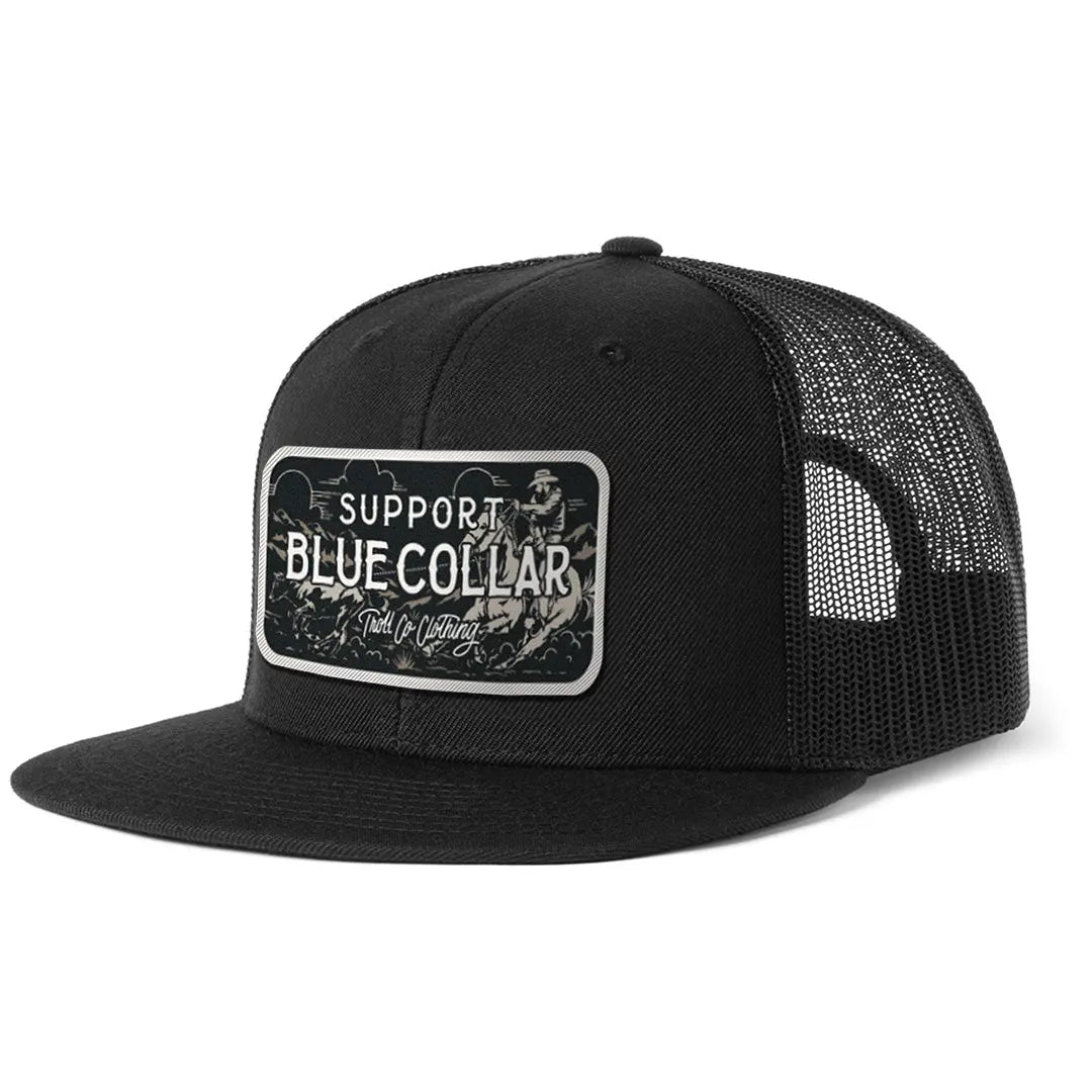 Radial Barricade Snapback Hat – Black