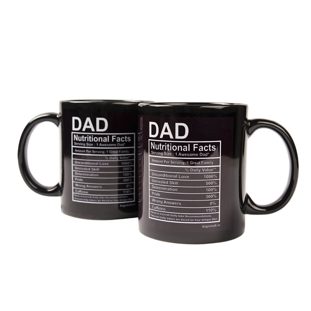 Bigsmall_piu Dad Nutritional Facts Mug - view 7