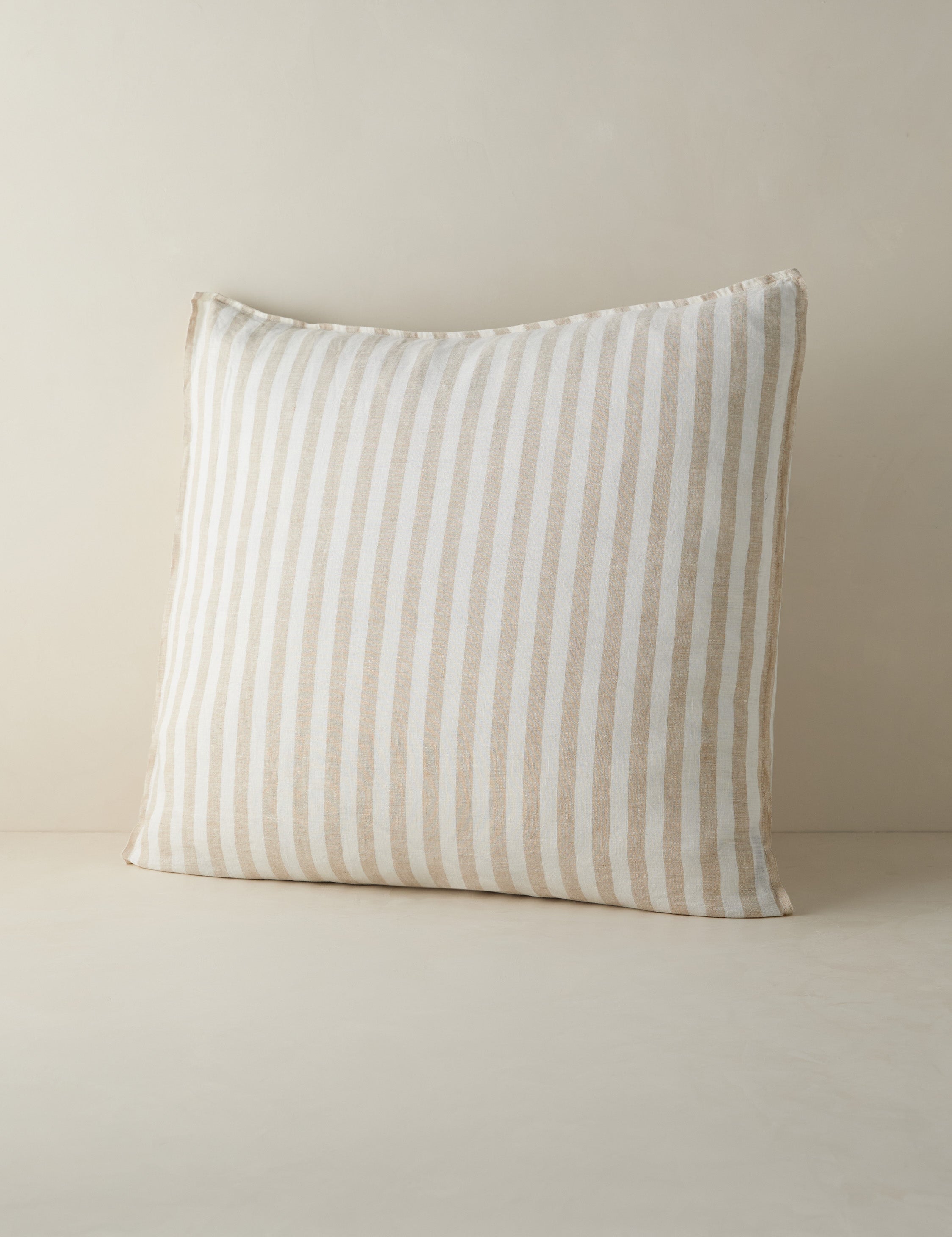 Lulu and Georgia Thayer Striped European Flax Linen® Sham - view 2
