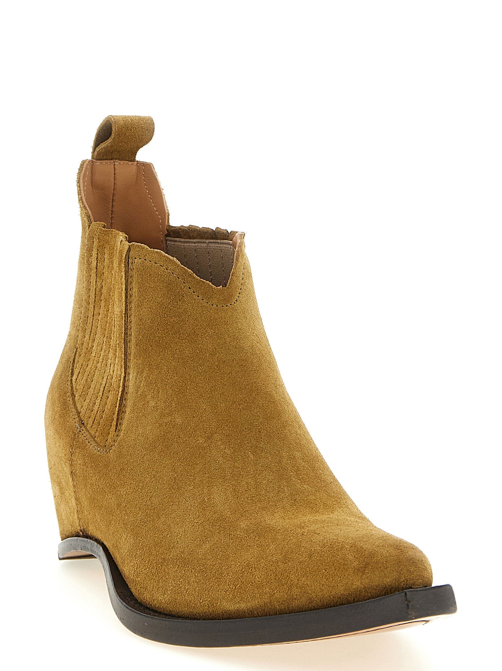 Maison Margiela Western Chelsea Heel-less Ankle Boots - view 2