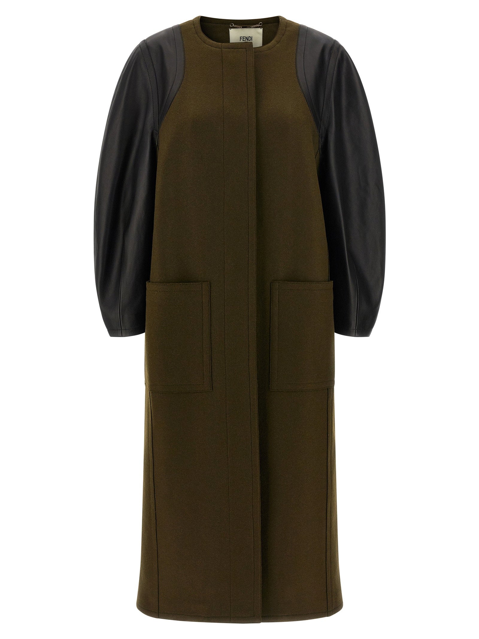 Fendi Wool Felt Coat – 100% viscose - view 2
