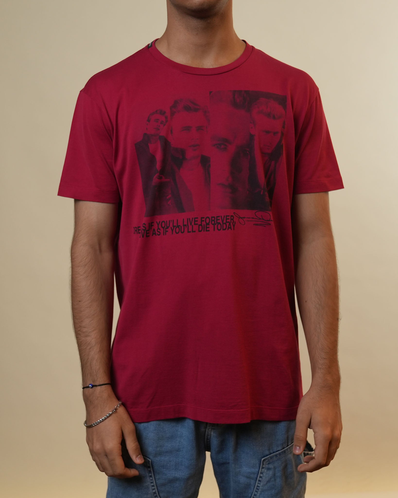 Red tshirt – Red Dolce & Gabbana Tshirt