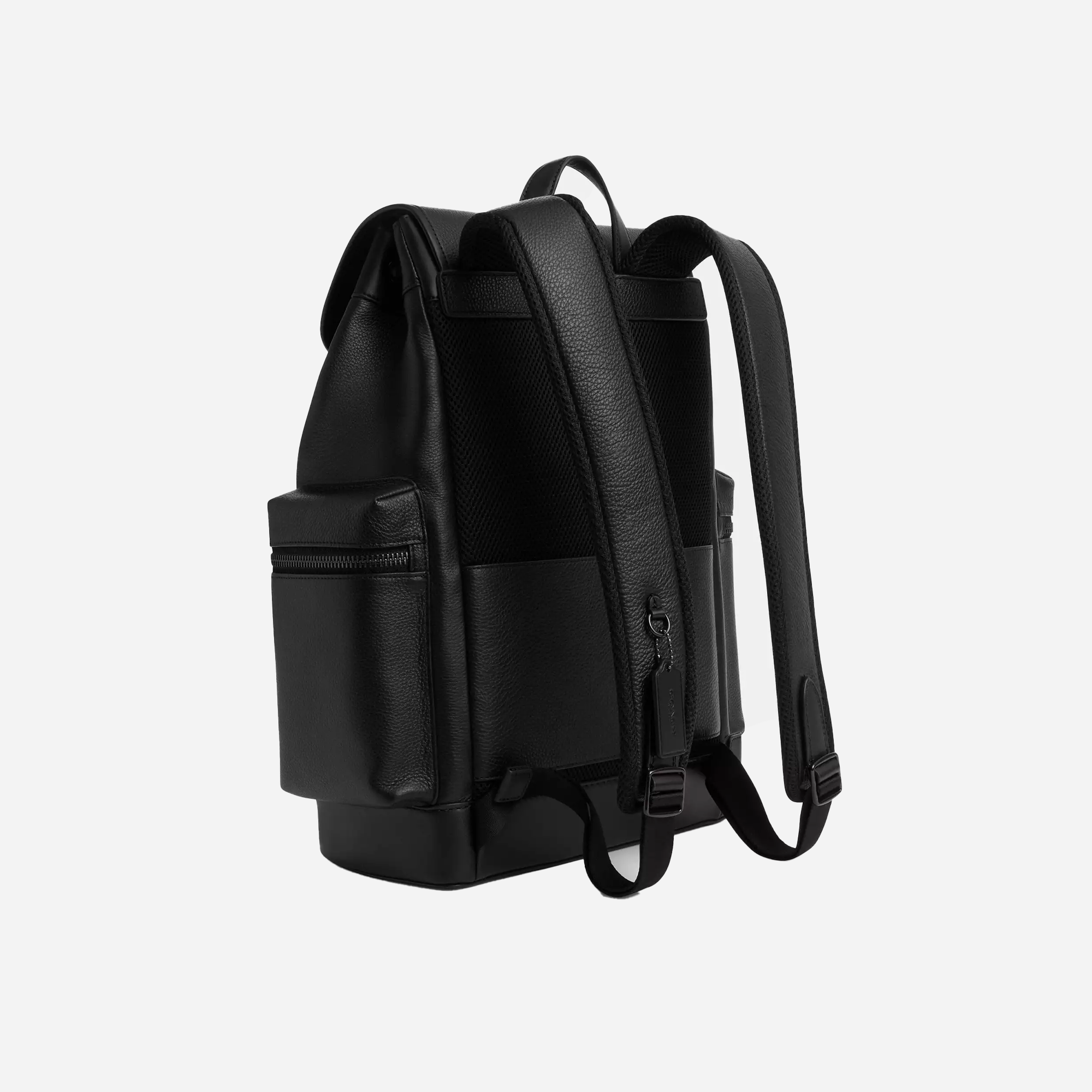 Coach Sprint Backpack pebbled leather/Black Copper Finish/Black/Blacki - view 2