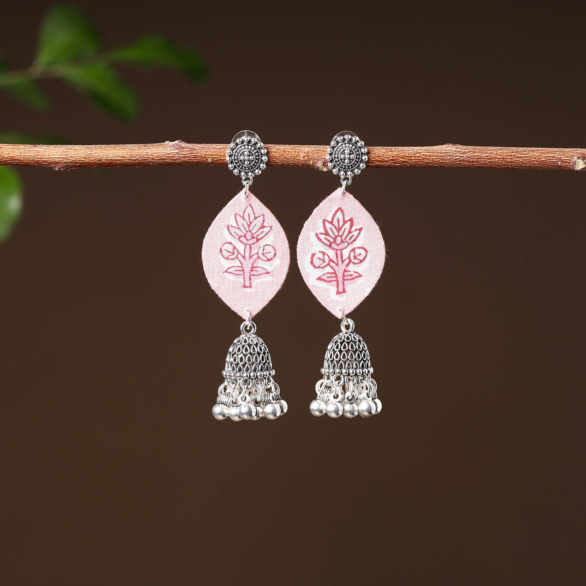 JALPARI Aanchal Handcrafted GS Fabart Earrings