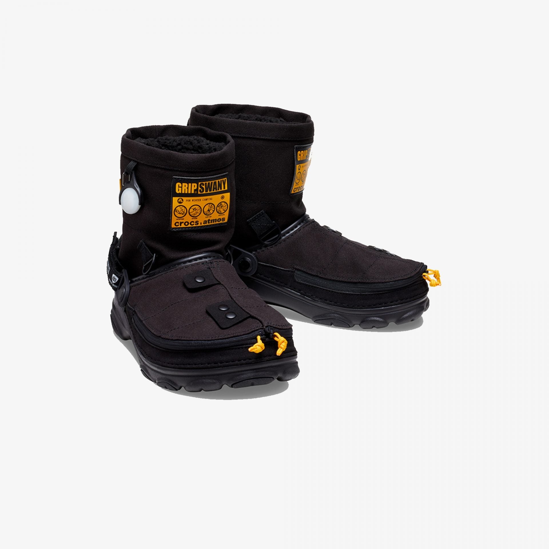 Crocs | GRIP SWANY X ATMOS X CROCS CLASSIC ALL TERRAIN CLOG { BLACK