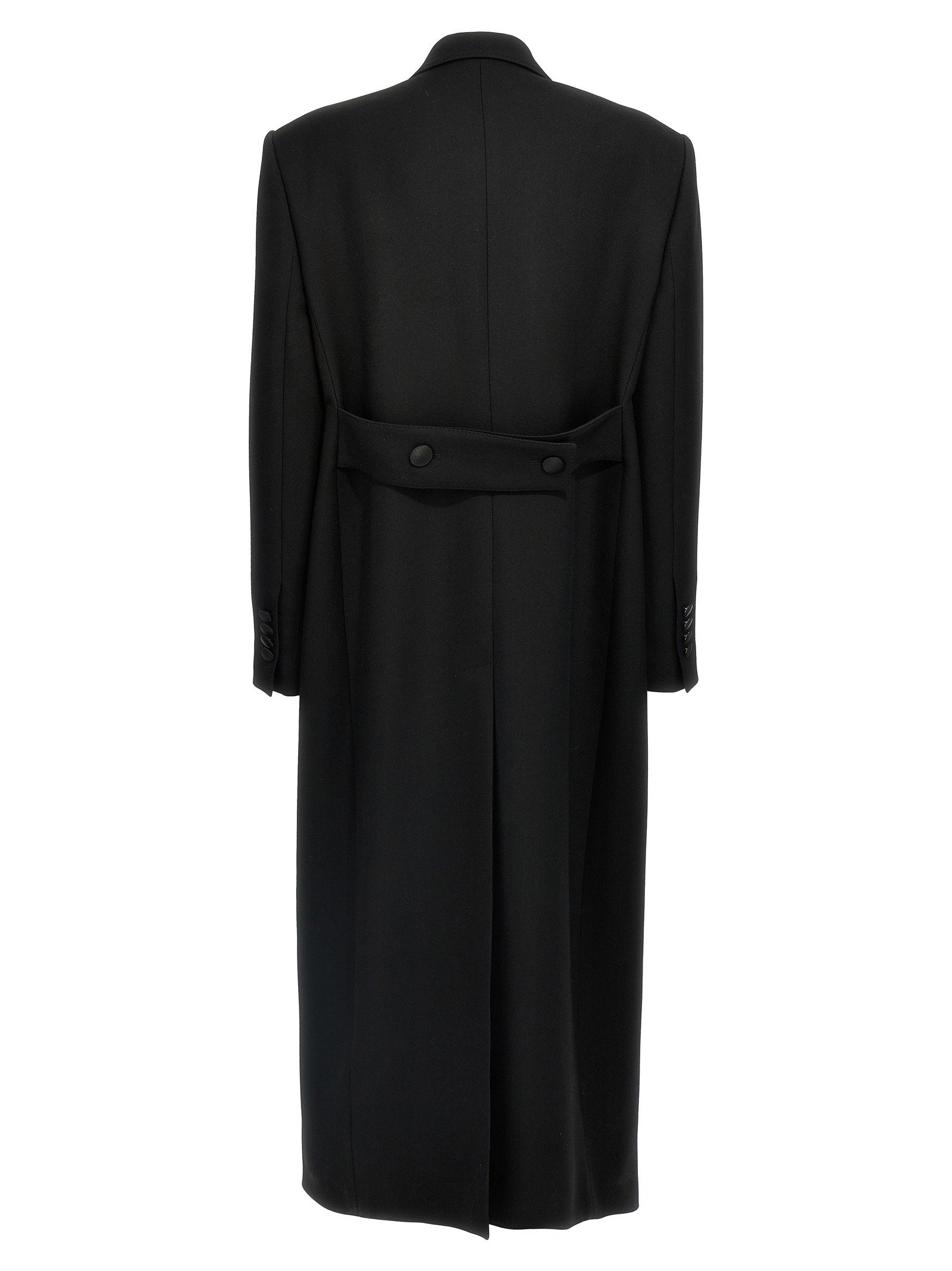 Dolce & Gabbana Long Tuxedo Coat – 100% virgin wool - view 2