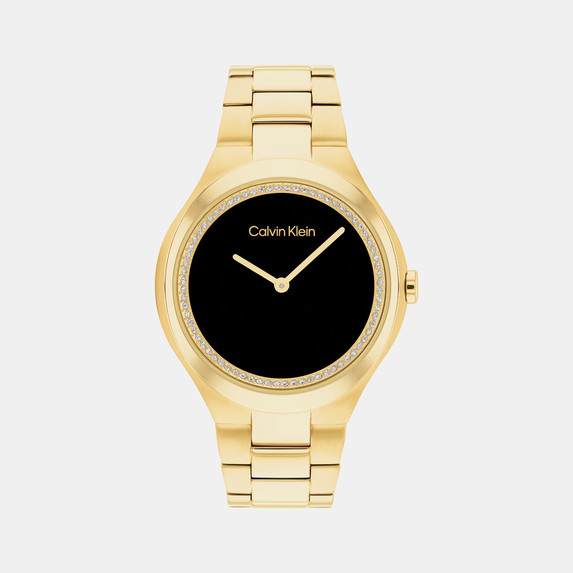 Calvin Klein Admire Women Quartz Black Dial Analog Stainless Steel Watch 25200367