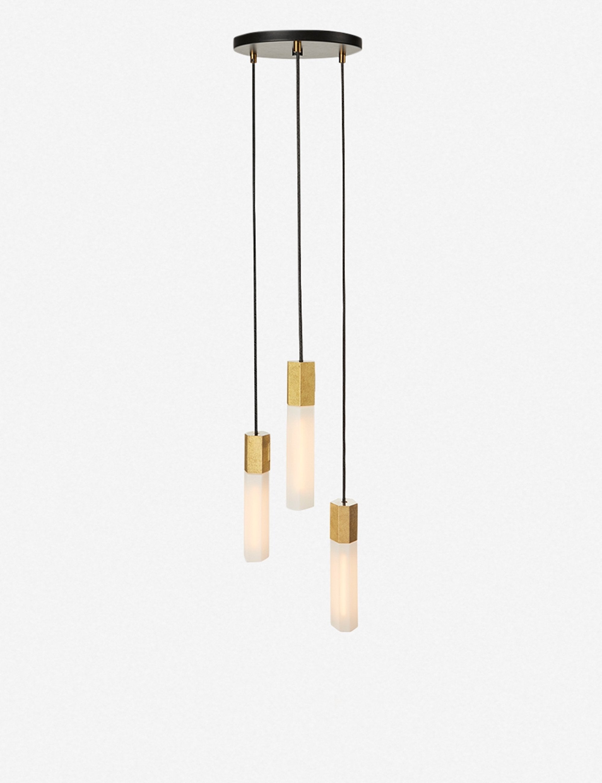 Lulu and Georgia Tala Basalt 3-Light Pendant Light