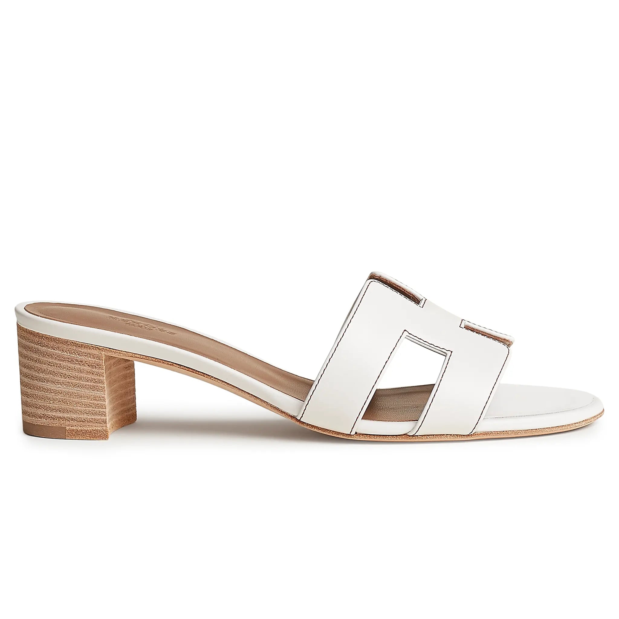 Hermès Paris Oasis White Sandal