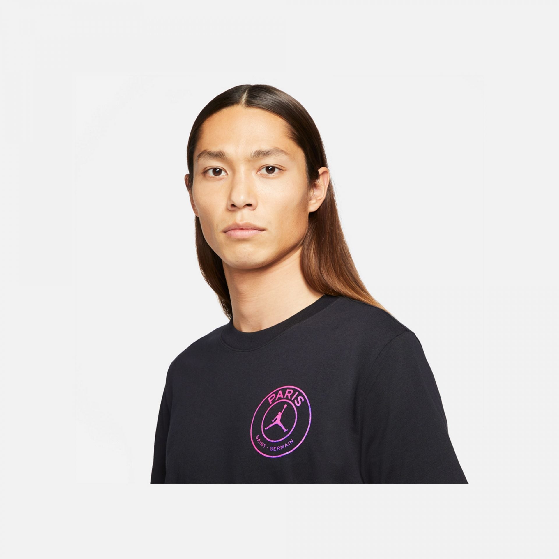 Nike | PSG LOGO T-SHIRT BLACK - view 2