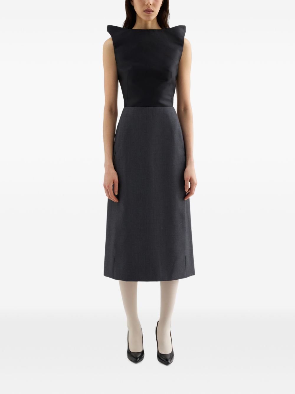 Jil Sander Top – silk 54% Wool 46% - view 2