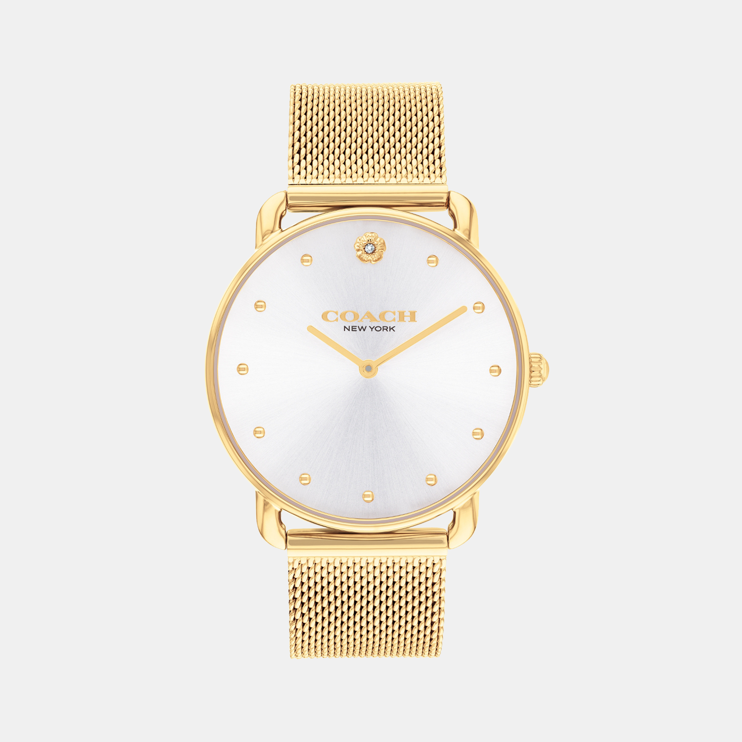 Coach Elliot Women Quartz Silver Dial Analog Stainless Steel Watch 14504208