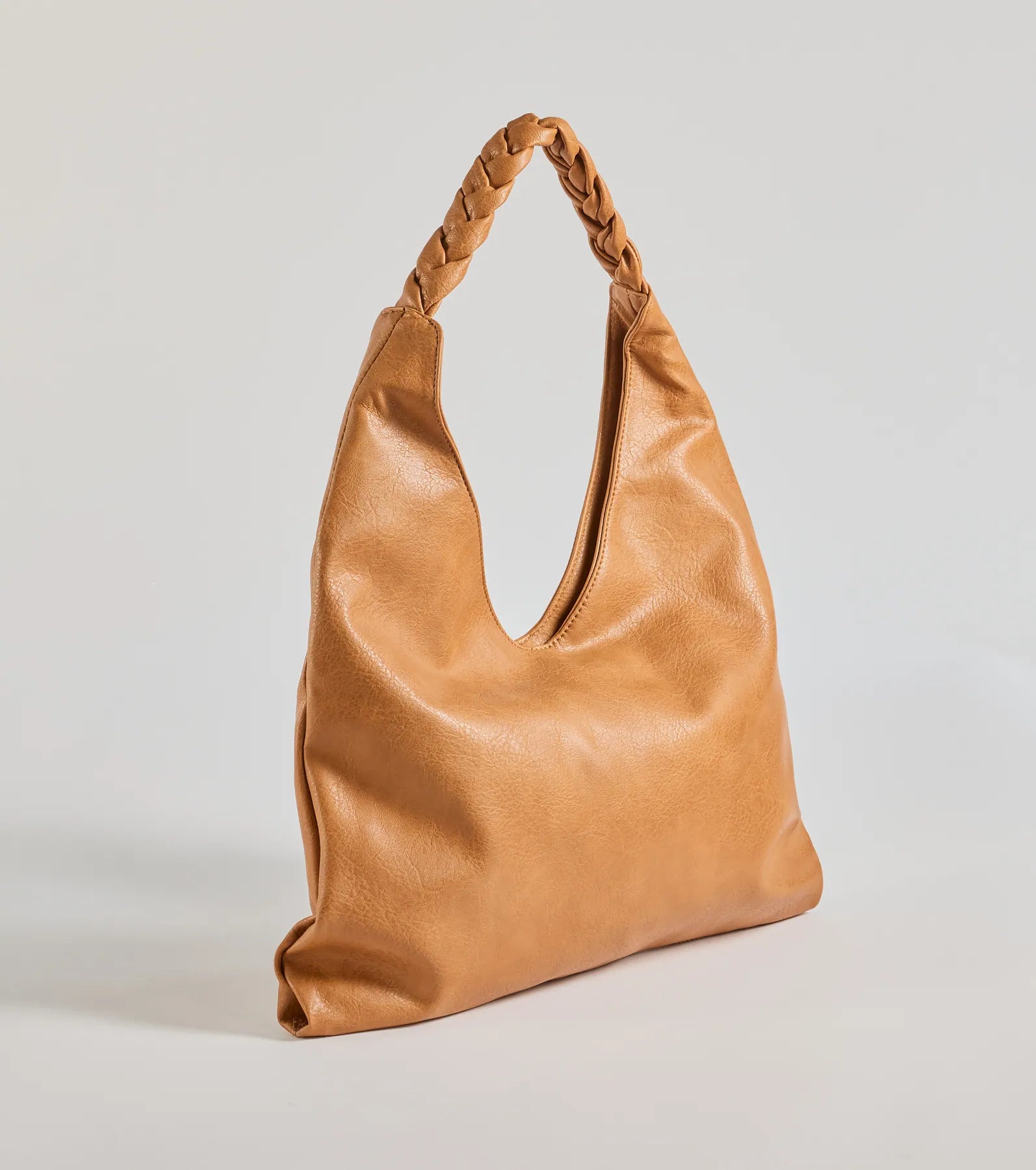 Windsor Braided Glam Slouchy Shoulder Bag - view 2