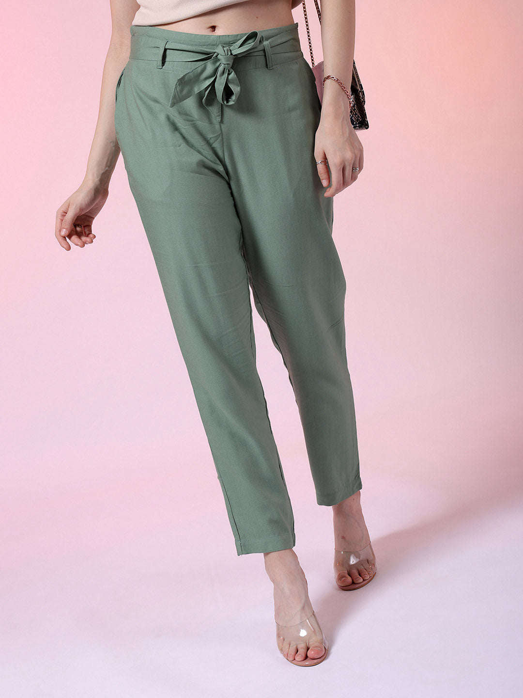 Freehand By The Indian Garage Co Women Solid Trouser