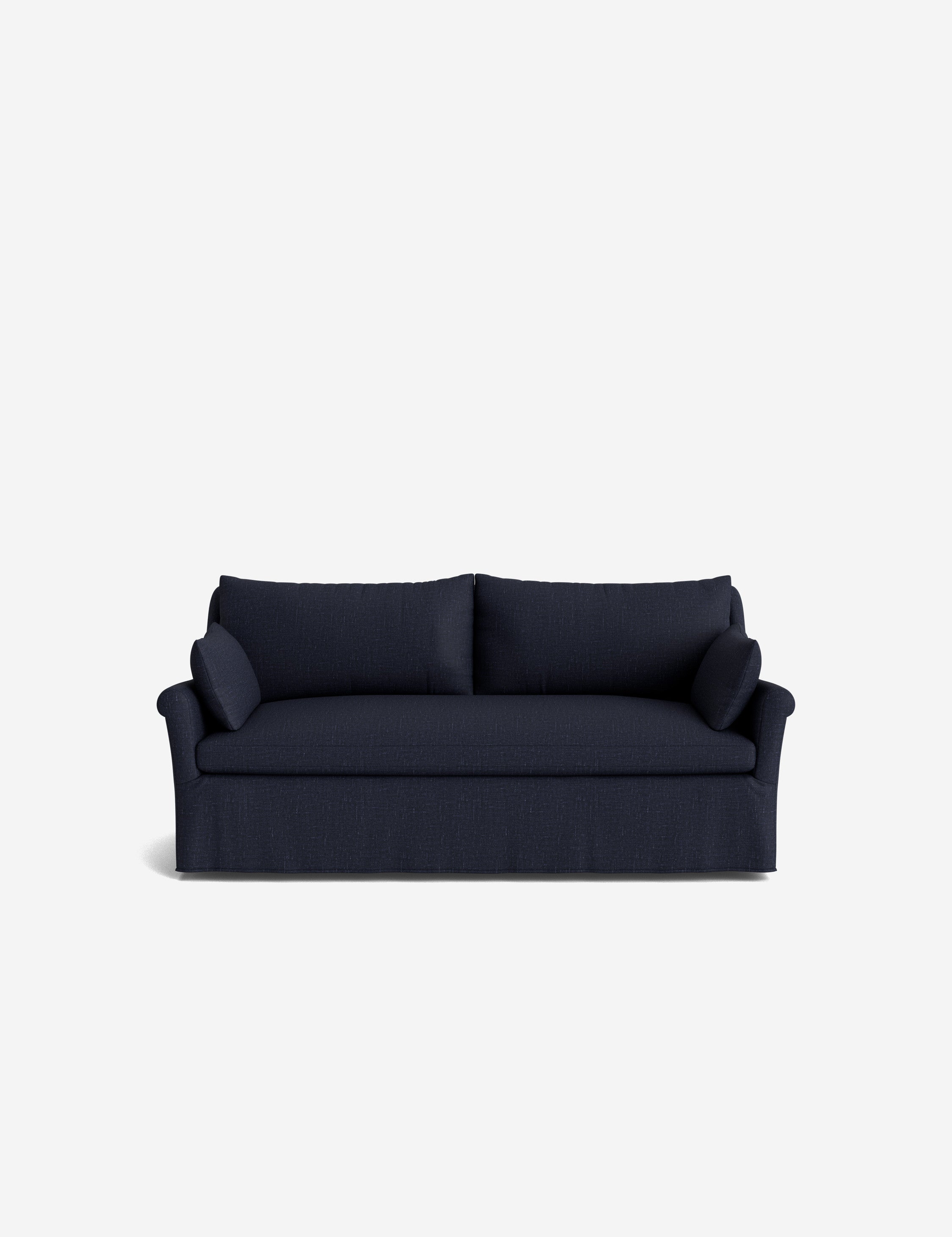 Lulu and Georgia Portola Rolled Arm Slipcover Sofa - view 127