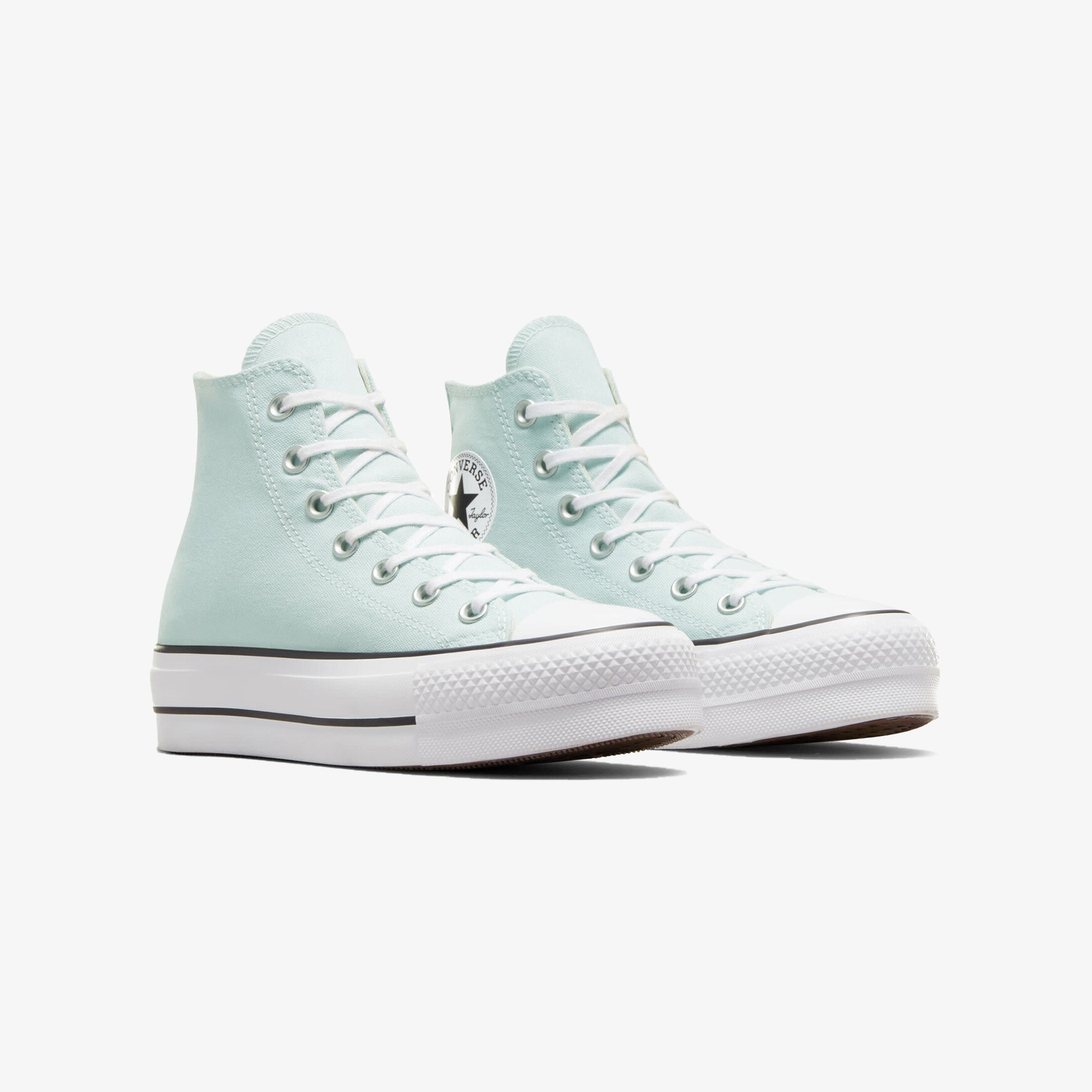 Converse | CHUCK TAYLOR ALL STAR LIFT { WHITE/AQUA BLUE