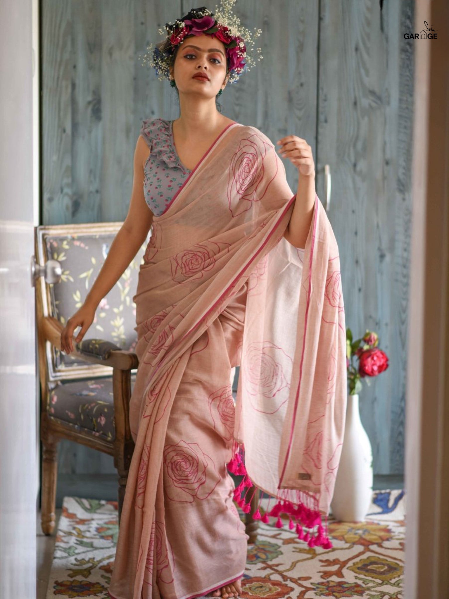 Women's sarees – suta.in Gar-2665 – Women's
