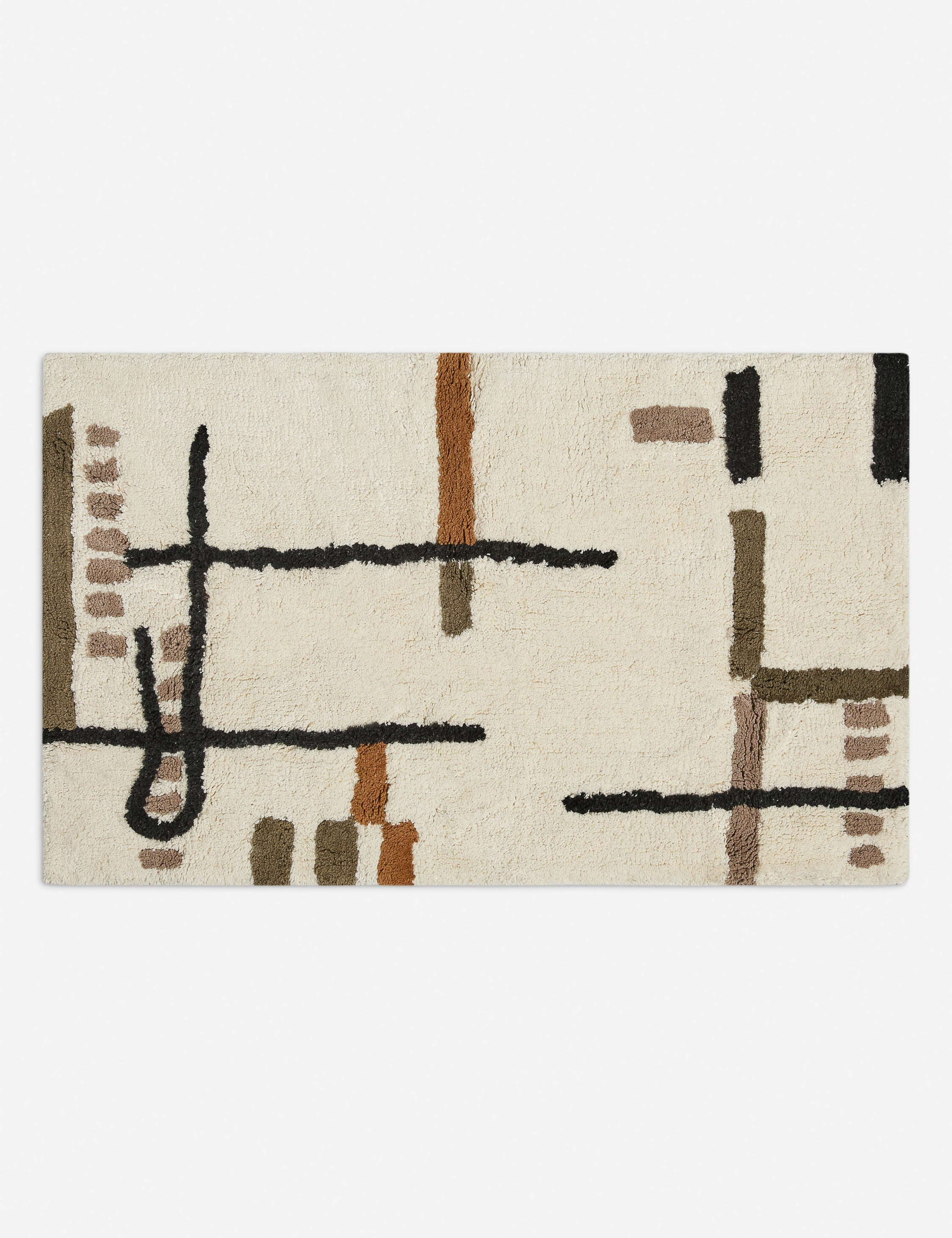 Lulu and Georgia Staccato Bath Mat