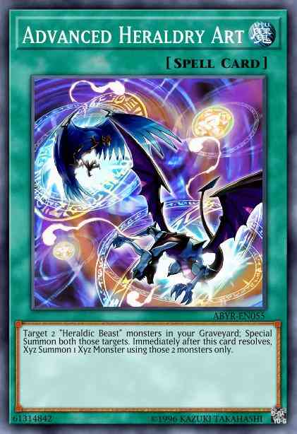 Yu-Gi-Oh! Advanced Heraldry Art - ABYR-EN055 - Rare - 1st Edition