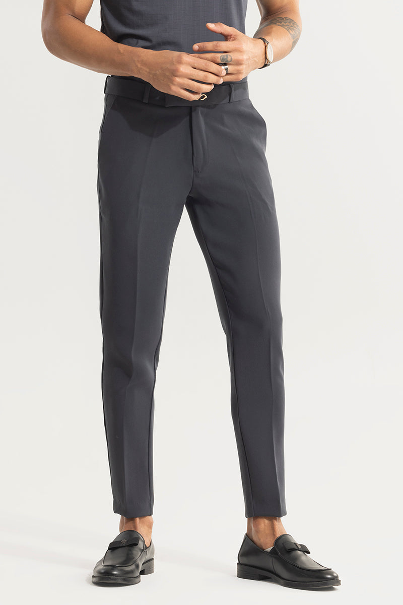 SNITCH Tuxedo Attire Iron Grey Trouser