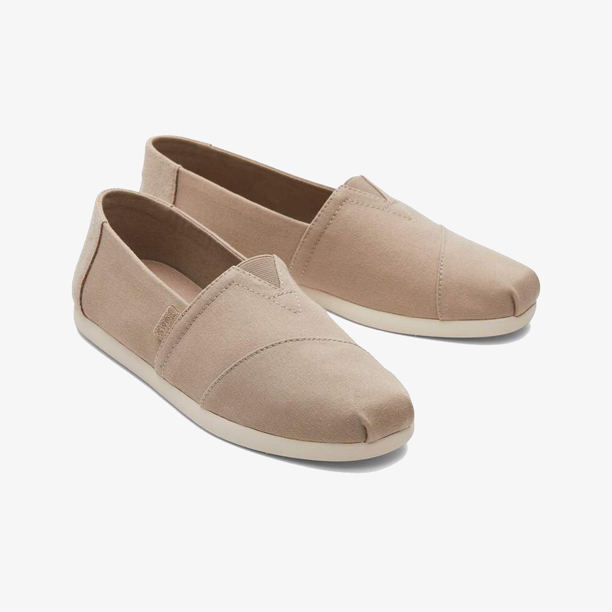 Toms | LIGHTWEIGHT SLIP ONS { BEIGE - view 2