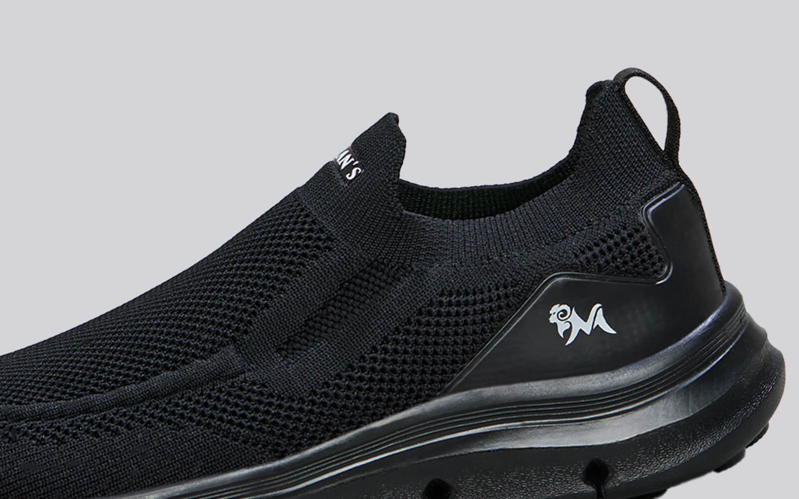 Neeman's Breathe Ease Slip Ons : Black - view 8