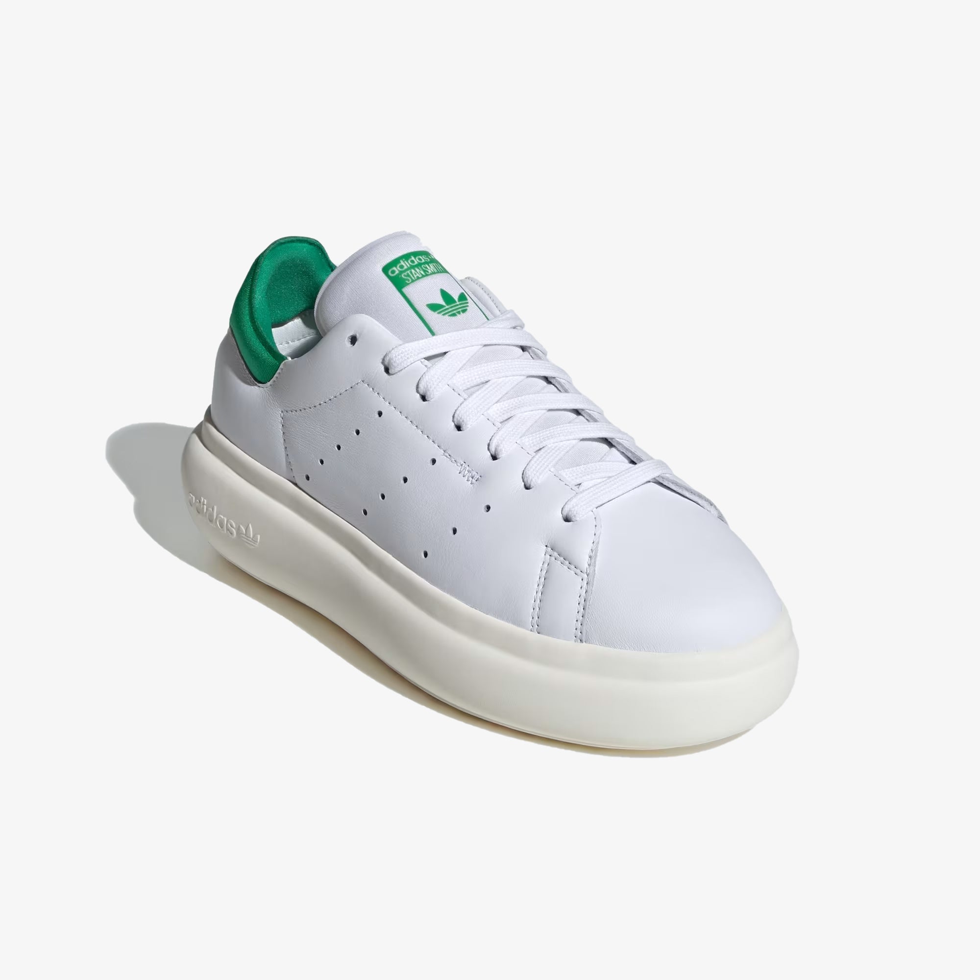 Adidas Originals | STAN SMITH PF { CLOUD WHITE/OFF WHITE/GREEN