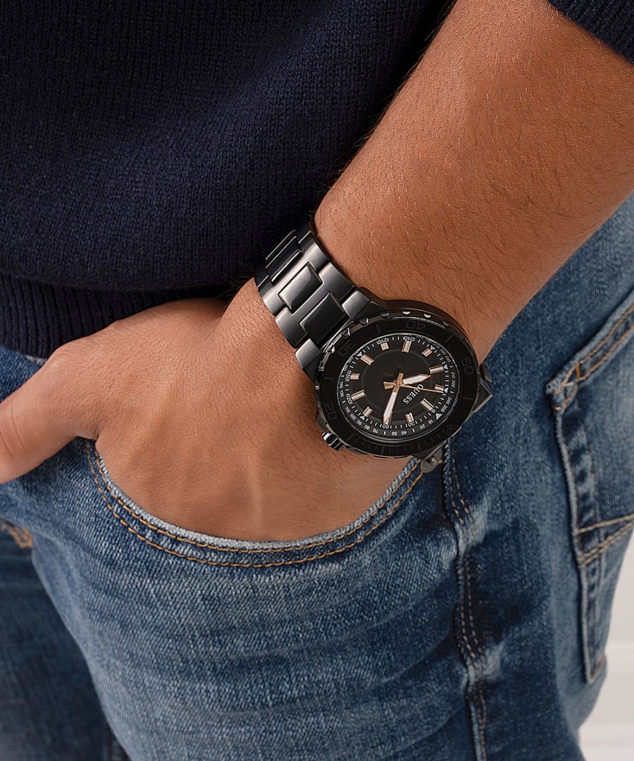 Guess Track Black Dial Men 44mm - view 2