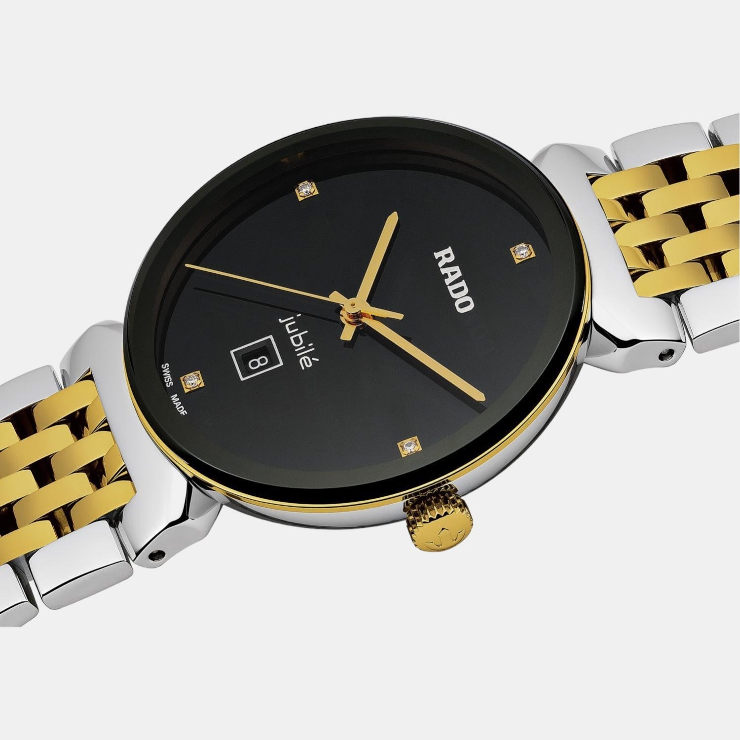 Rado Florence Women Quartz Black Dial Analog Stainless Steel Watch R48913703 - view 2