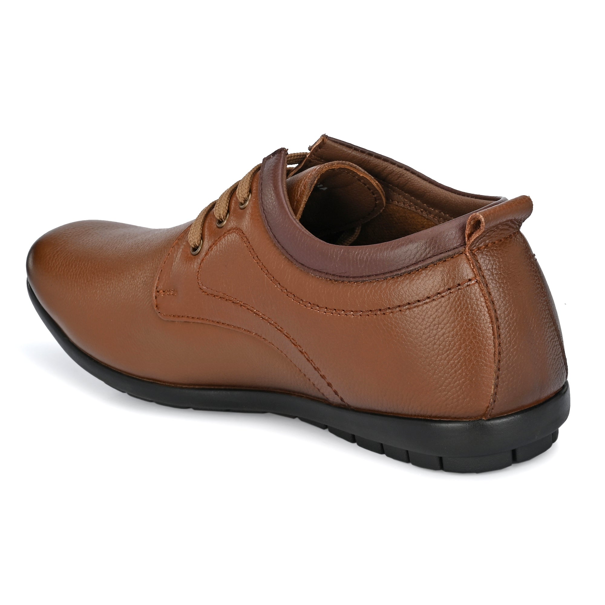 egoss-shoes Egoss Casual Genuine Leather Derby Shoes For Men
