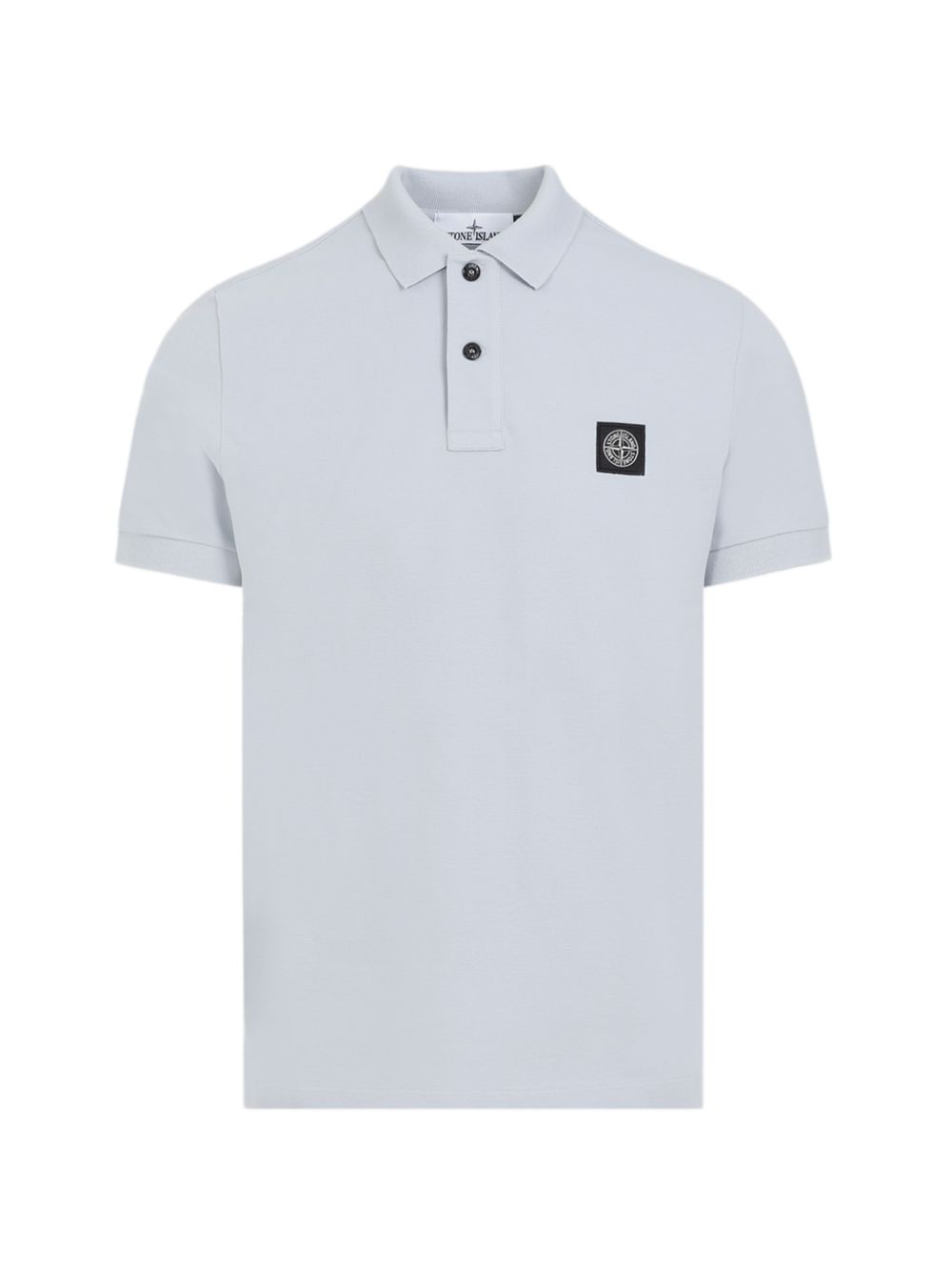 Stone Island Logo cotton polo shirt – 5% Elastan, 95% Cotone