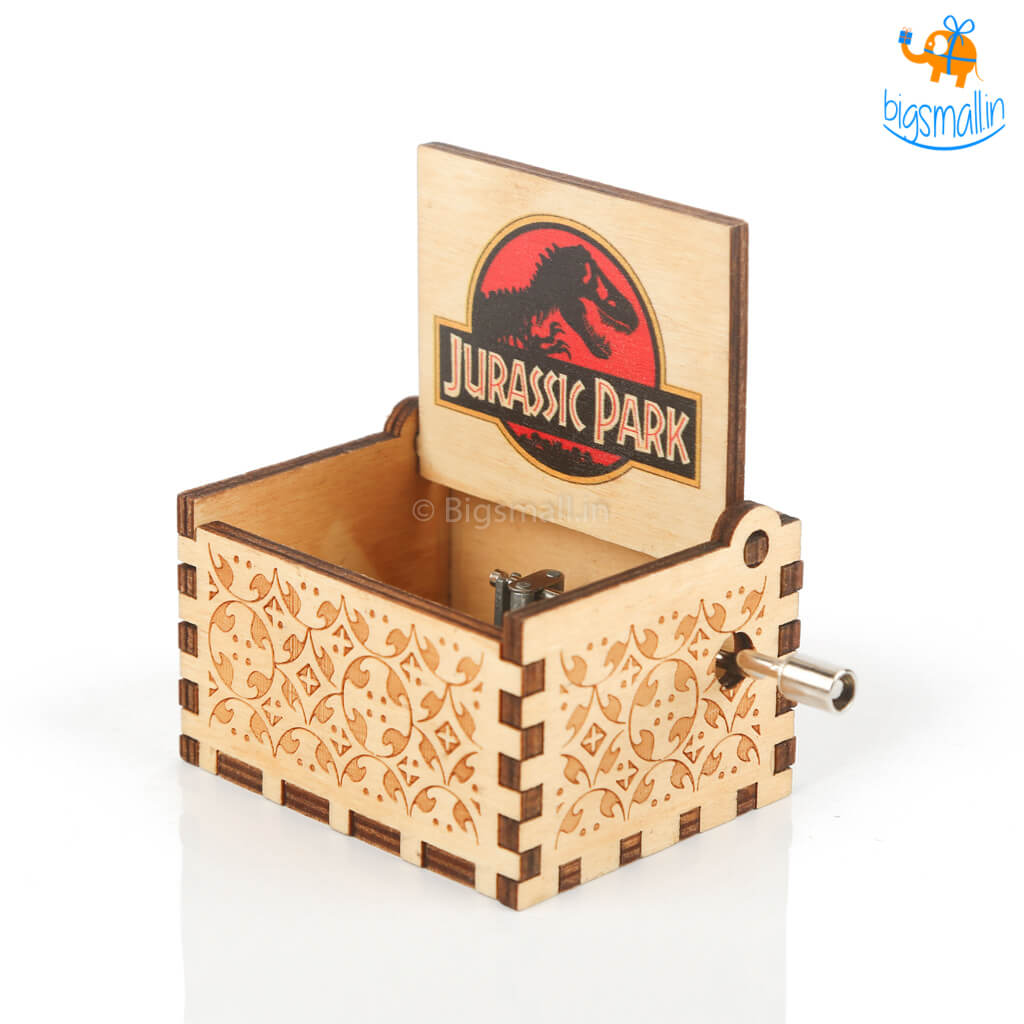 AmyLi Jurassic Park Wooden Music Box - view 6