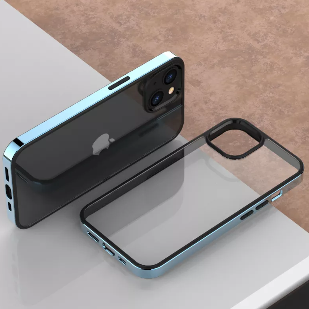Apple Square Plating Frame Clear Case - iPhone - view 15