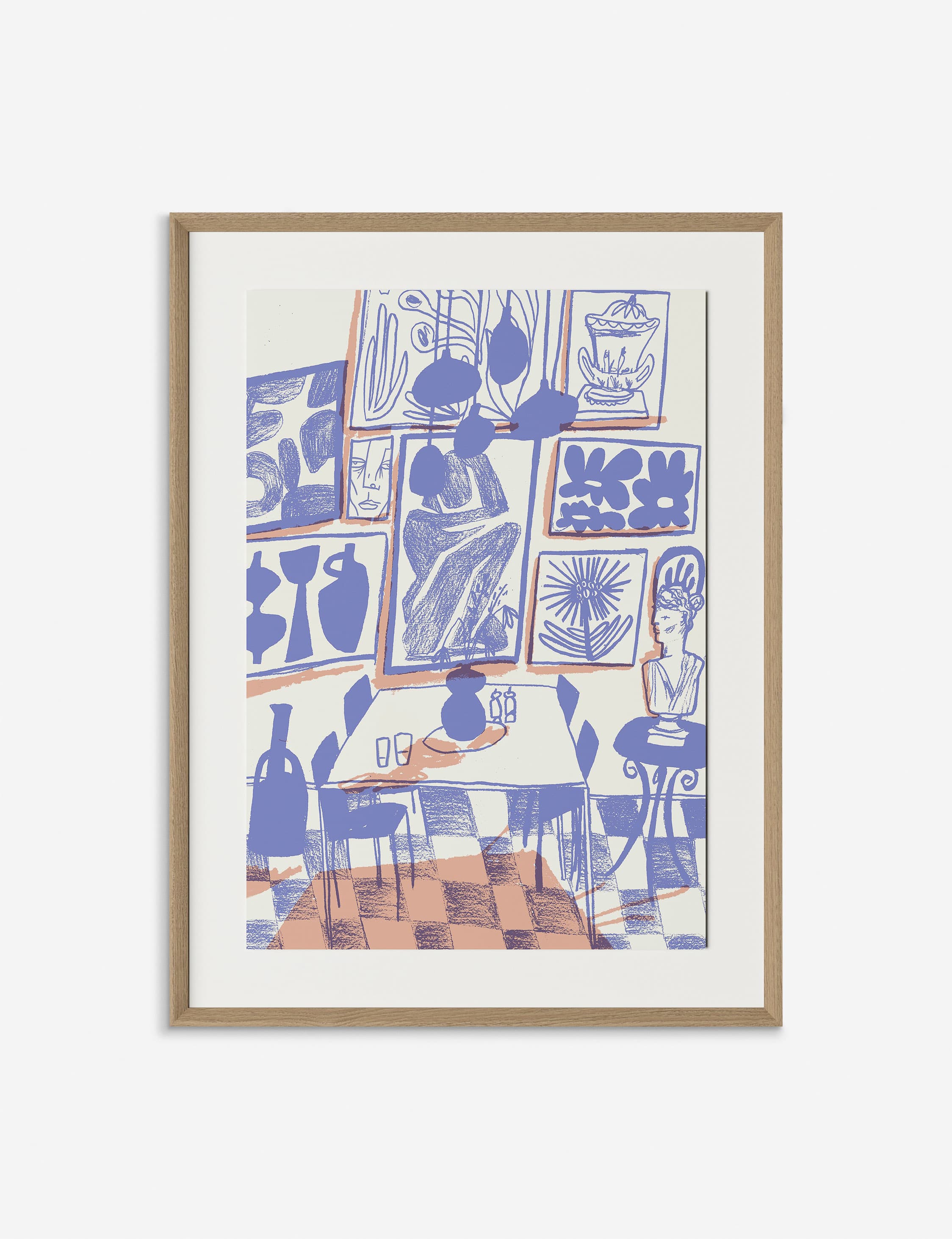 Lulu and Georgia Home Block — Haven Wall Art by Chloe Watts - view 2