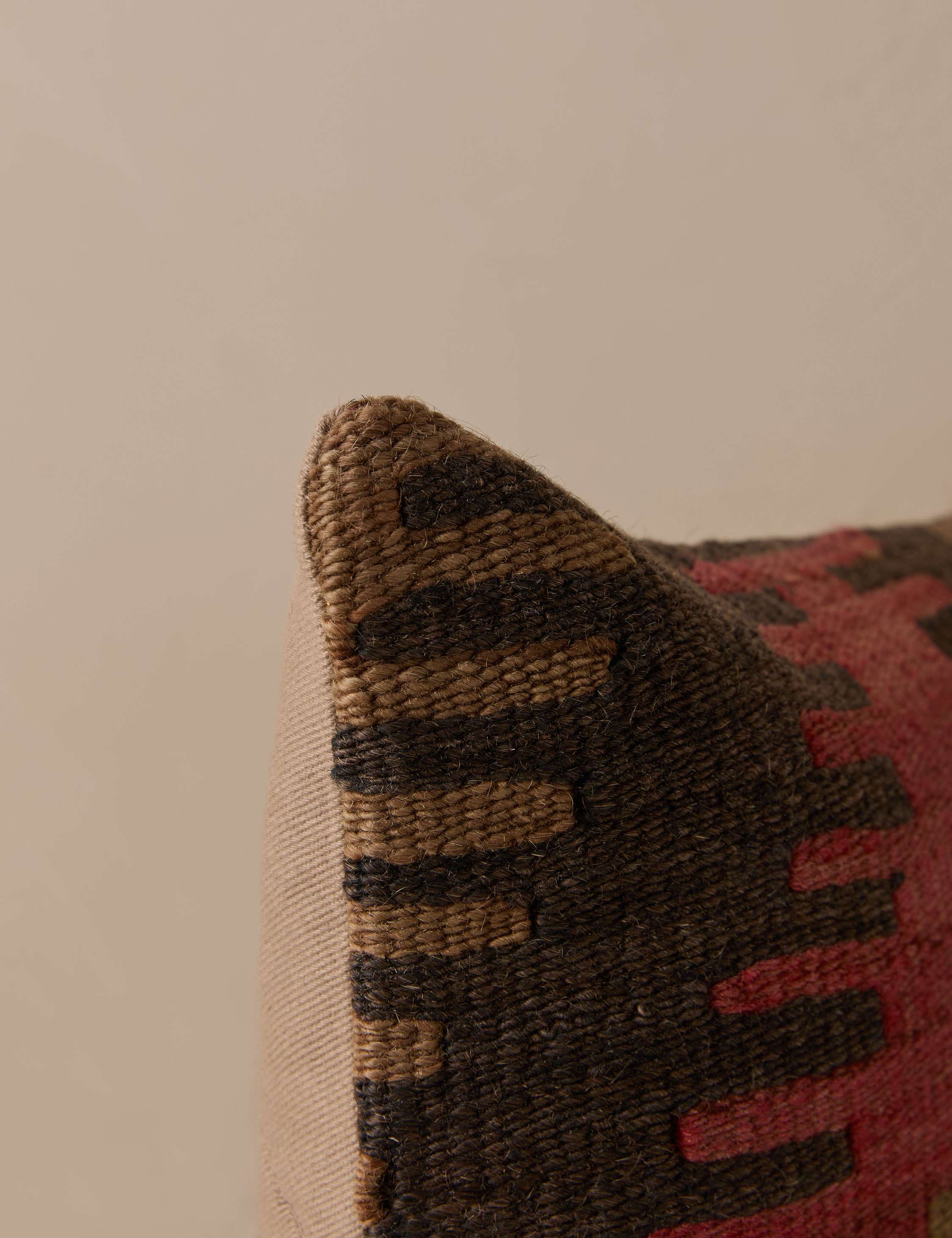 Lulu and Georgia Vintage Lumbar Pillow No. 342, 12" x 20" - view 2