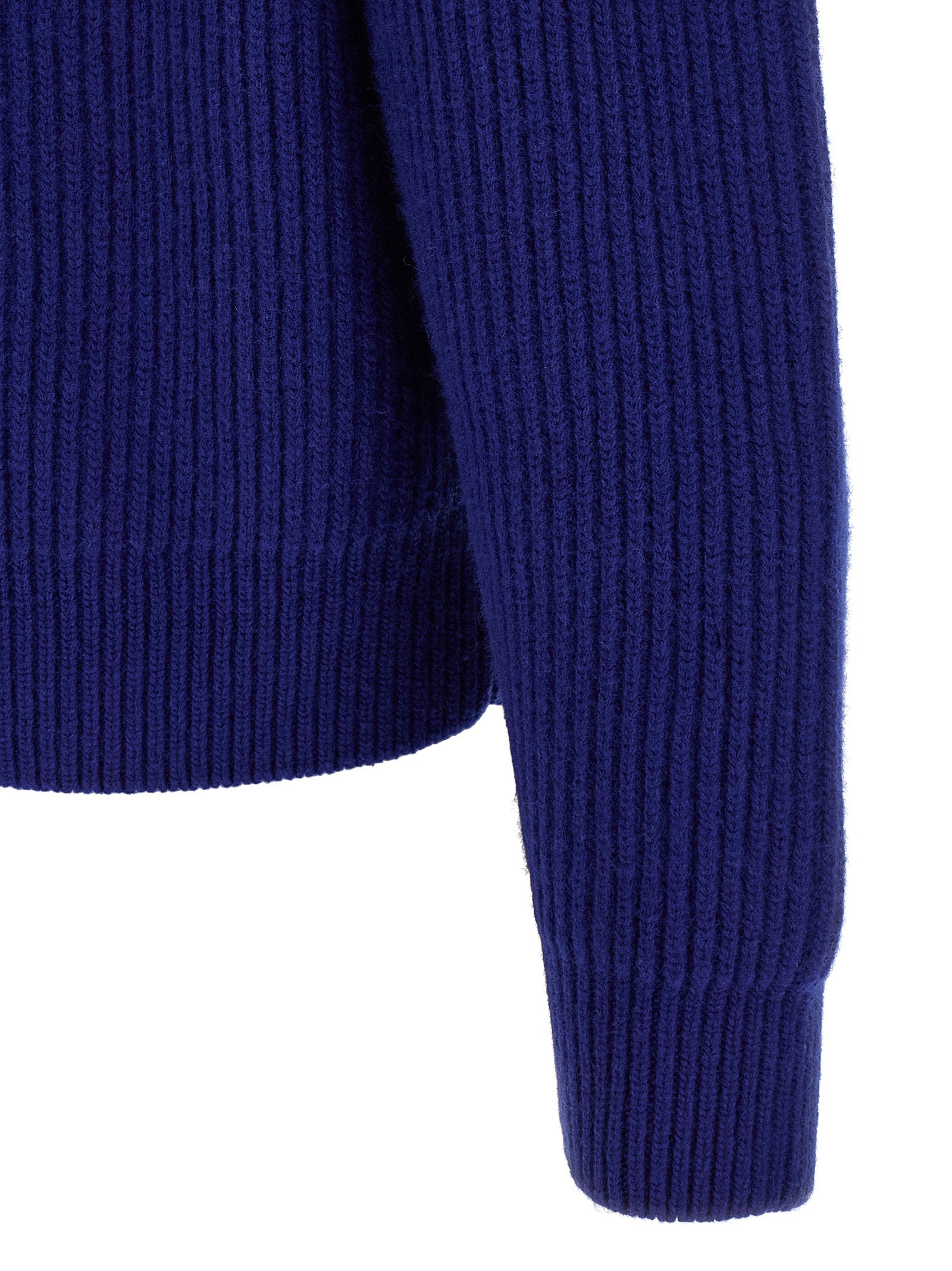 Jil Sander Fishermans Rib Sweater – 100% wool - view 4