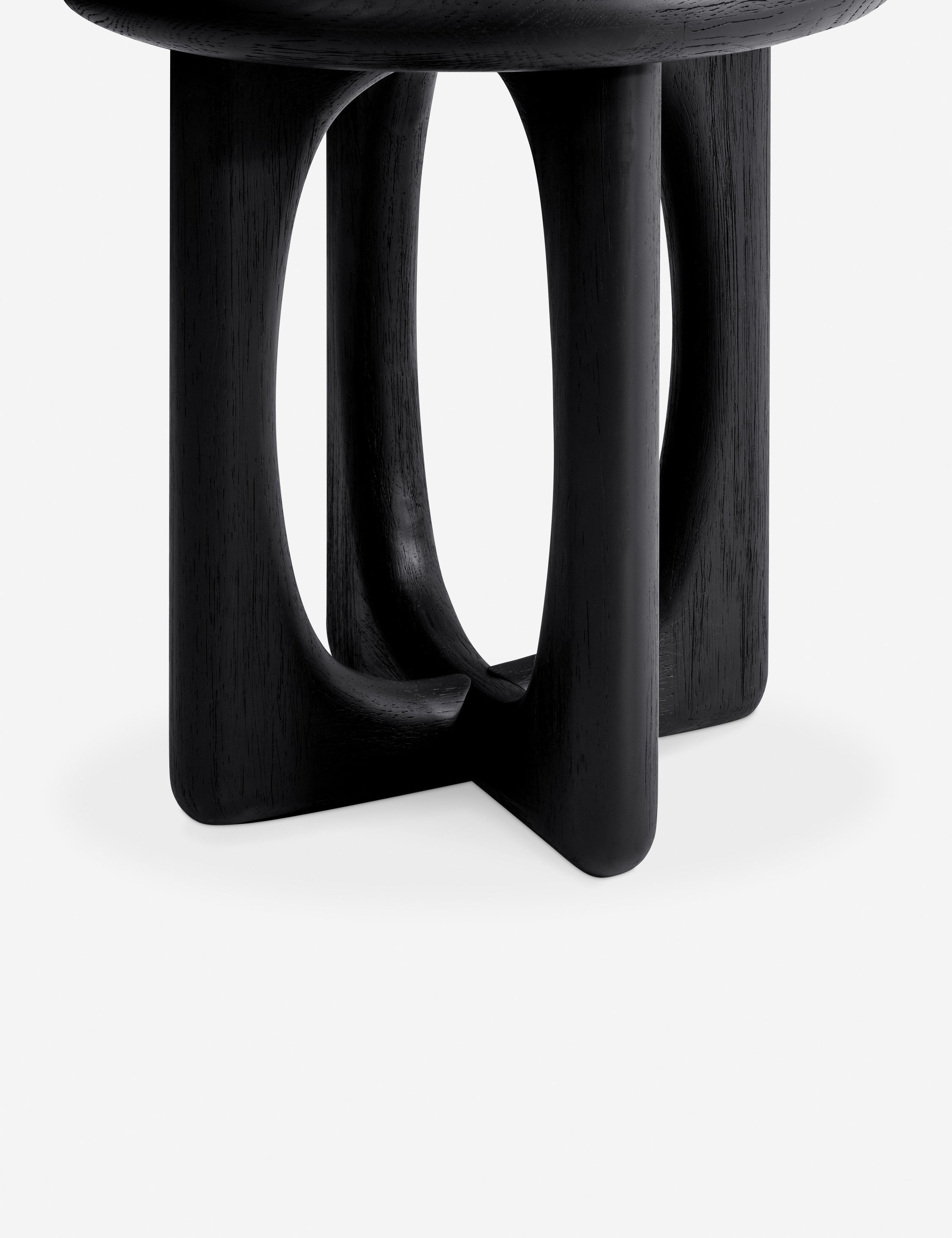 Lulu and Georgia Hesh Round Side Table - view 9