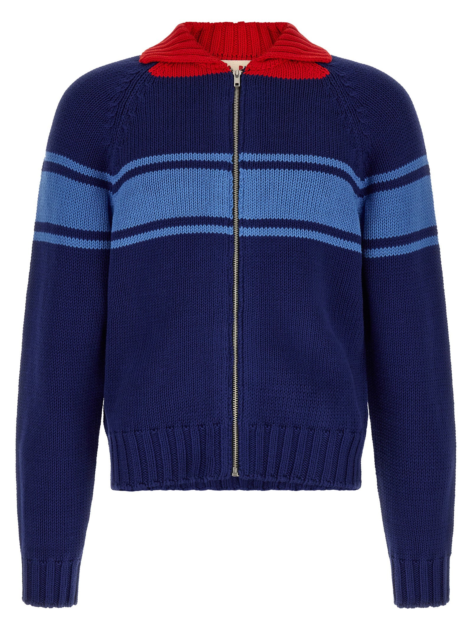 Marni Color Block Details Cardigan – 100% cotton
