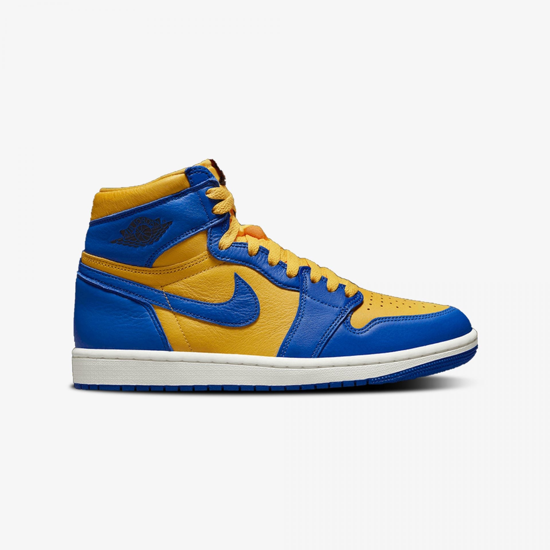 Jordan | AIR JORDAN 1 RETRO HIGH OG { VARSITY MAIZE/GAME ROYAL-SAIL - view 7