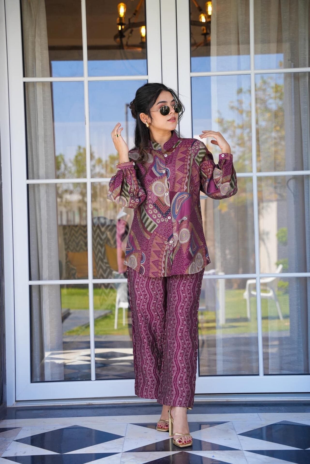 Idaho-o larah muslin co-ord set