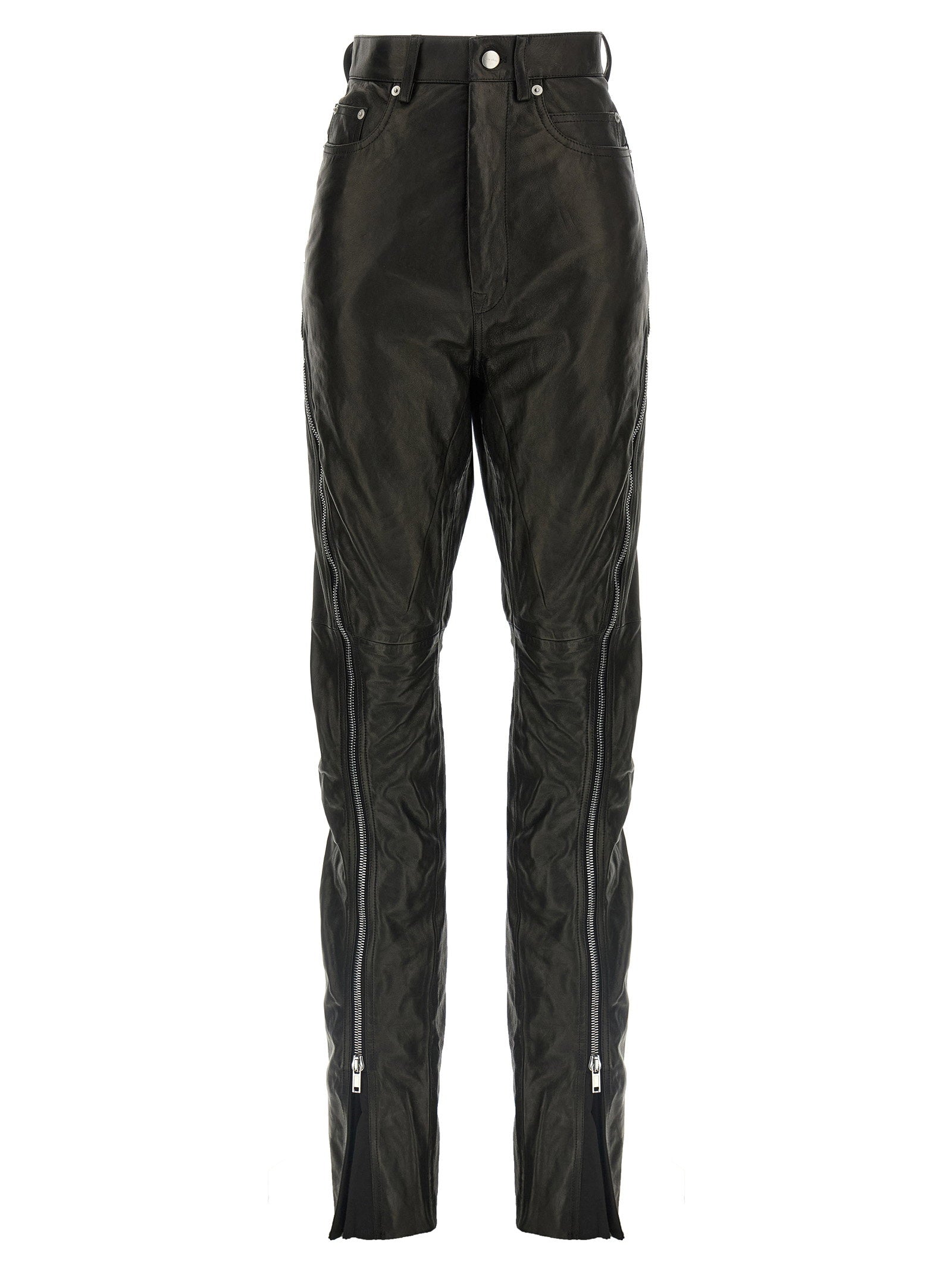 Rick Owens Bolan Banana Pants – 100% leather