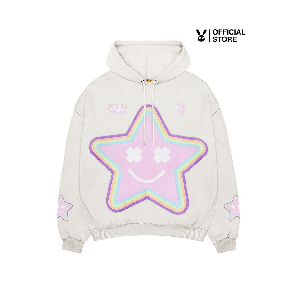 Sneaker Cafe Mumbai Bad Rabbit Beige Star Hoodie