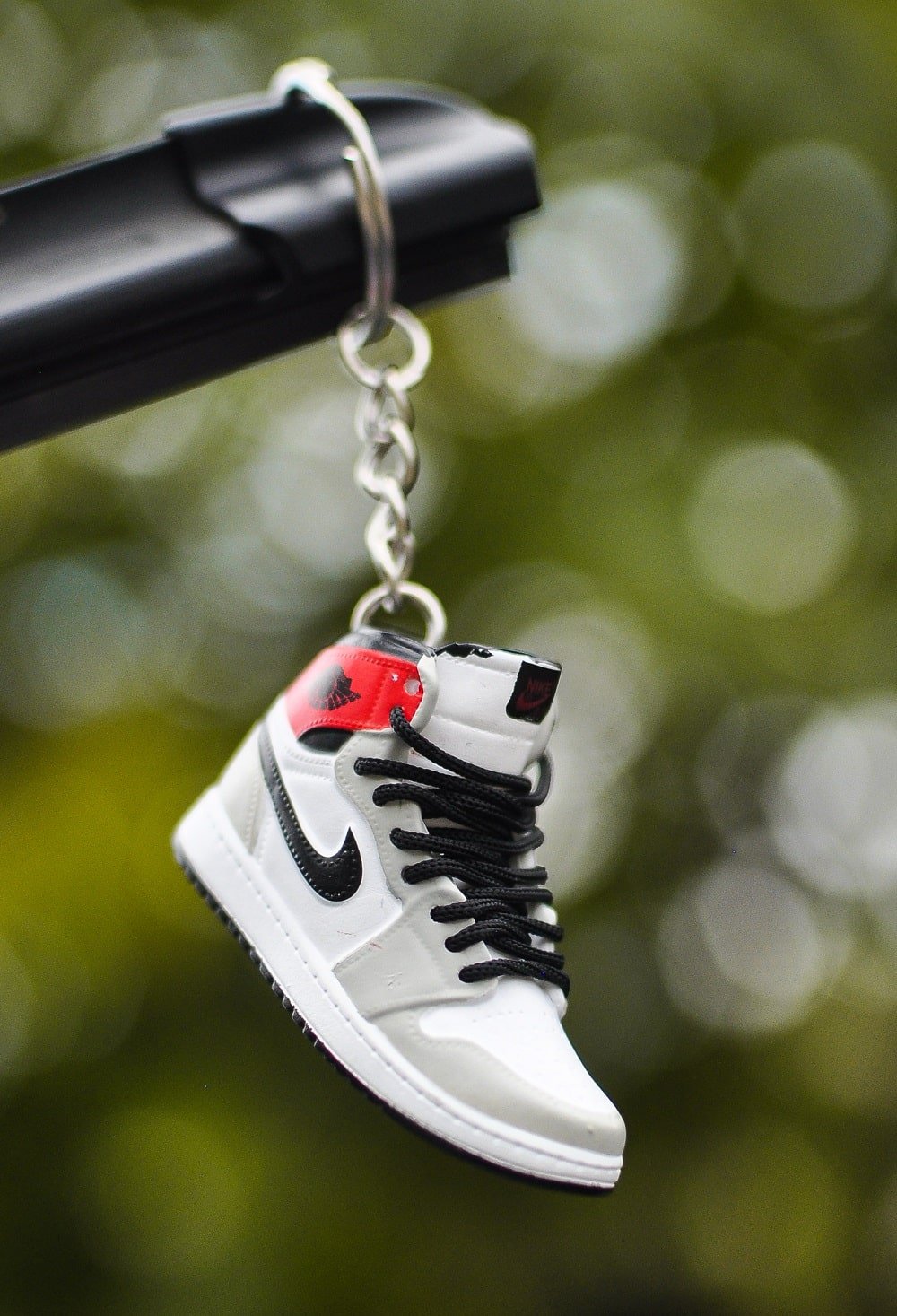 Kicks Machine 3D Sneaker Keychain AJ1 Smoke Grey High