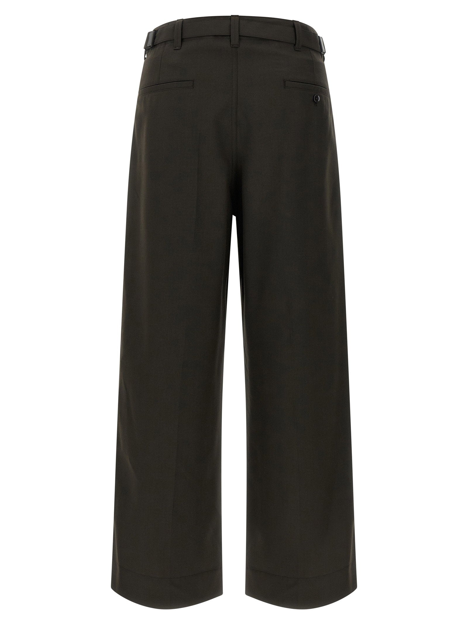 Lemaire Single Pleat Pants – 55% polyester, 45% wool - view 2