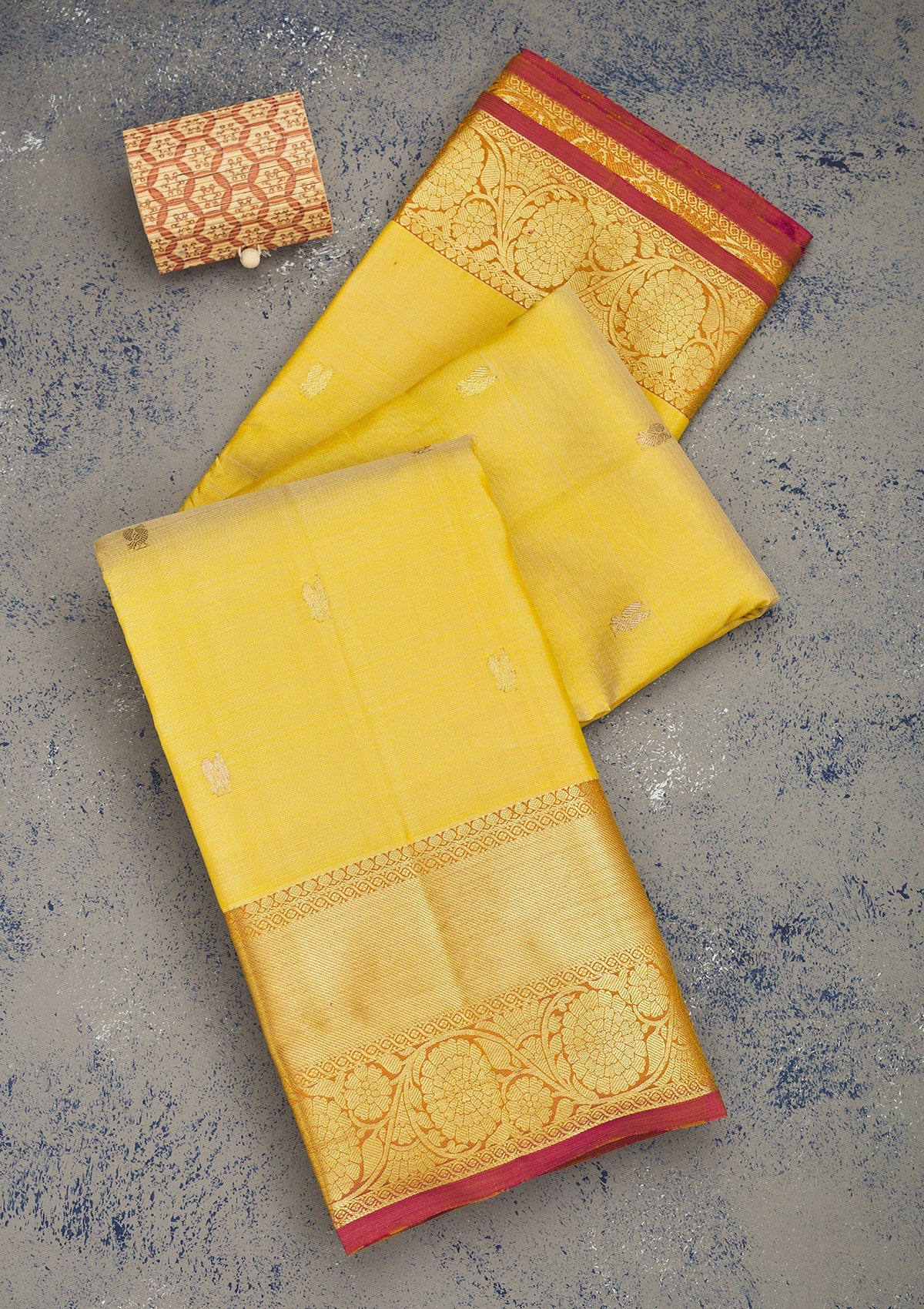 Koskii Beige Zariwork Pure Silk Saree – Women's