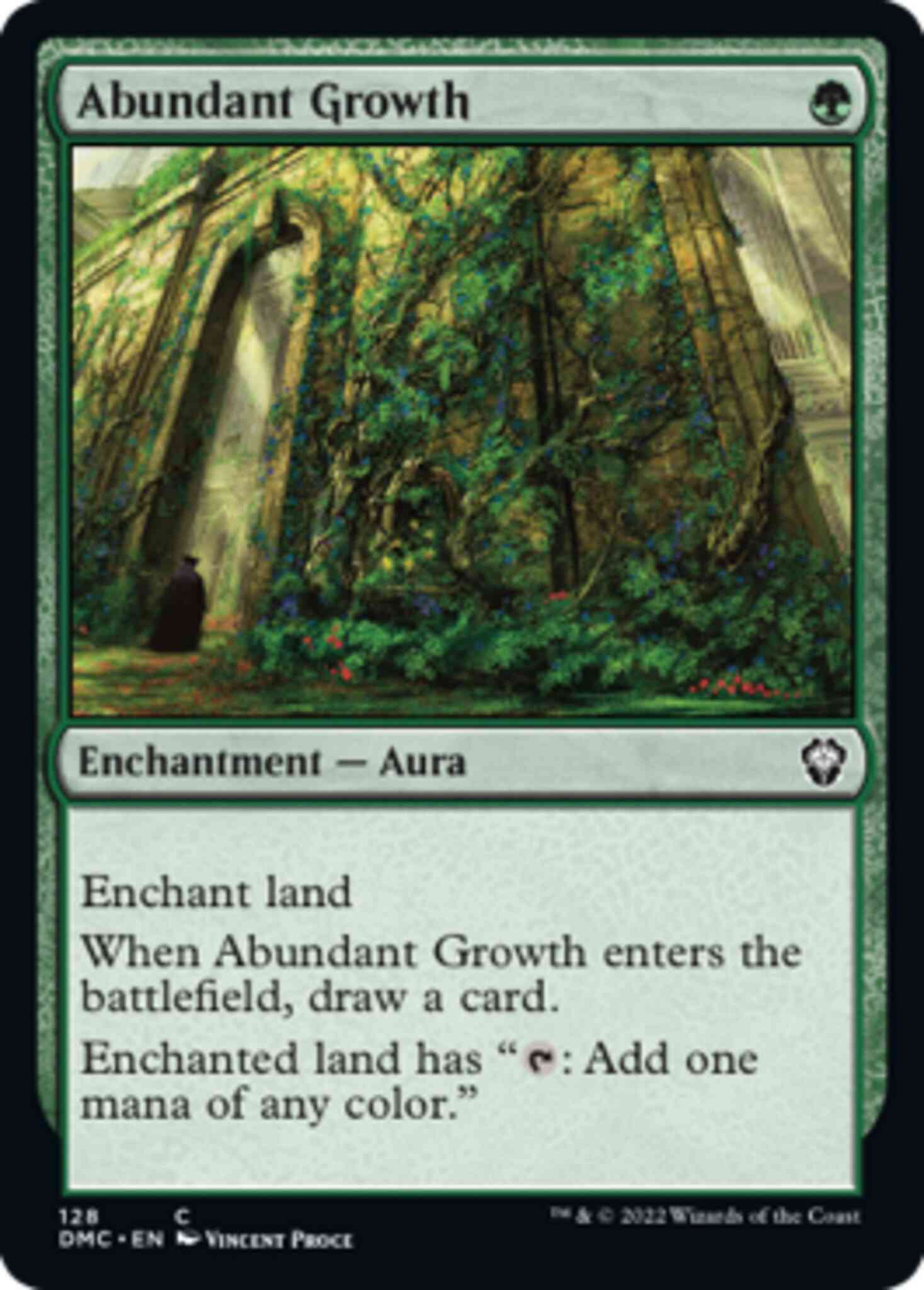 Abundant growth 128 – Magic Abundant Growth [128] [Dominaria United: Commander] [Non-Foil]