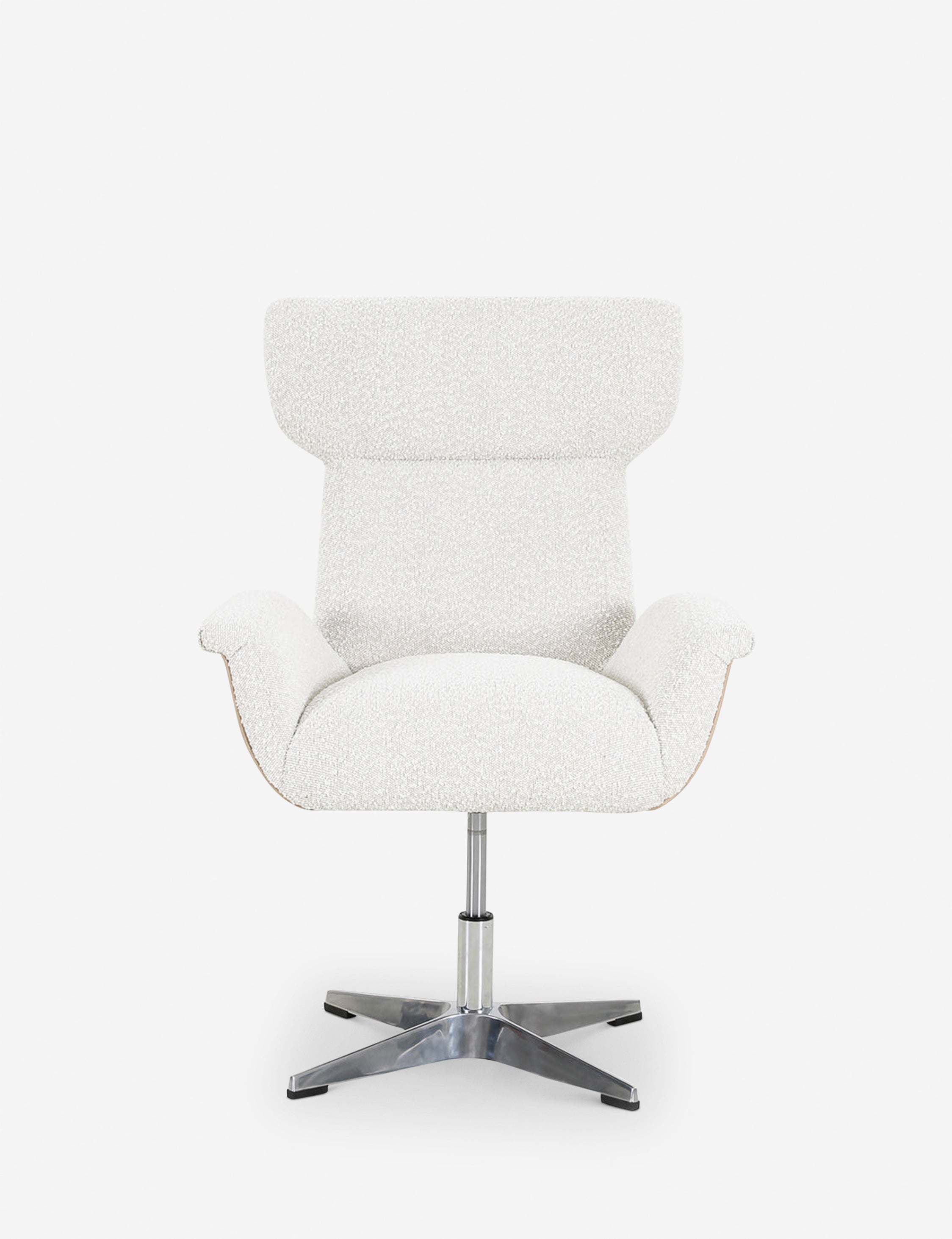 Lulu and Georgia Dia Office Chair – Natural Boucle