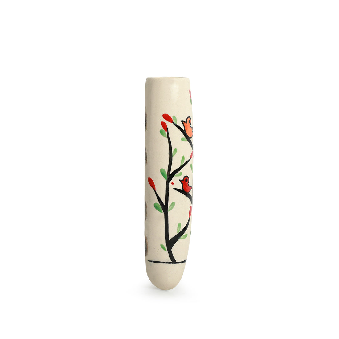 EXCLUSIVELANE 'Chirping Mockingjay' Magnetic Fridge Planter In Ceramic - view 3